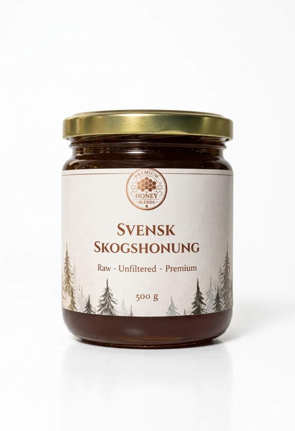 Rå Svensk Skogshonung
